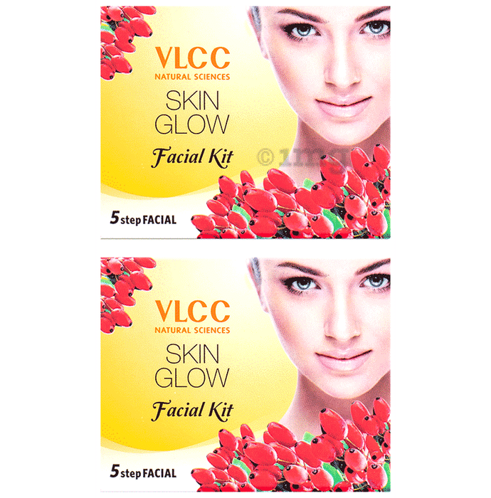 VLCC Skin Glow Facial Kit (25gm Each)
