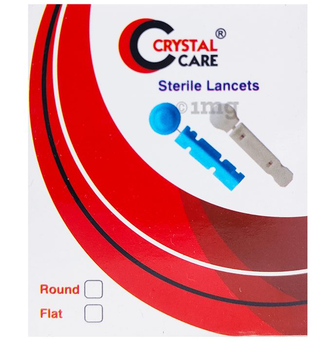 Crystal Care Sterile Lancets