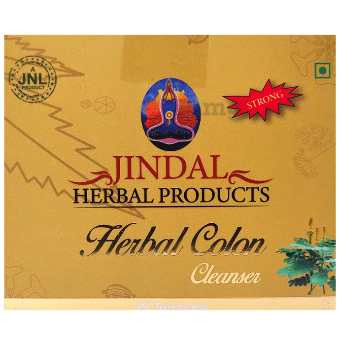 Jindal Herbal Products Herbal Colon Cleanser Sachet (6gm Each) Strong