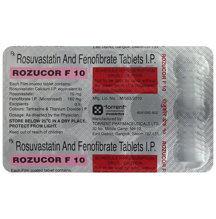 Rozucor F 10 Tablet