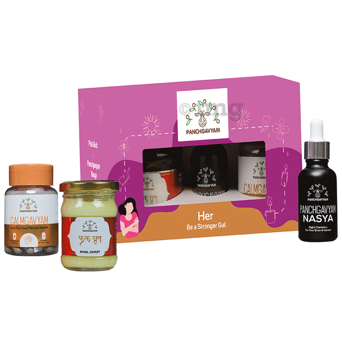 Panchgavyam Her Gift Hamper Kit for Females