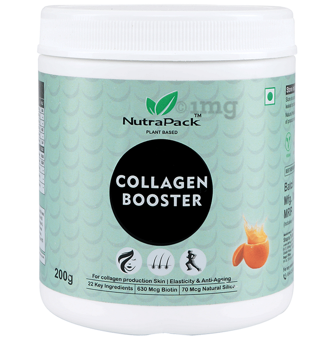 NutraPack Plant Based Collagen Booster Powder Orange