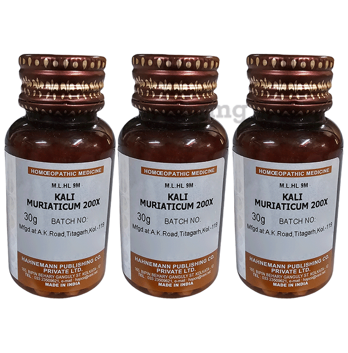 Hapco Kali Muriaticum Tablet (30gm Each) 200X