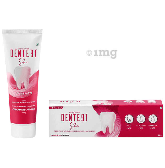 Dente 91 She Toothpaste (100gm Each)
