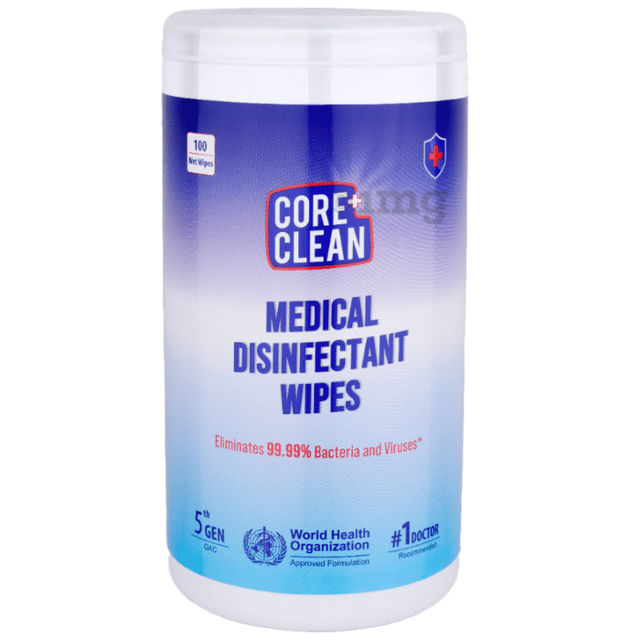 Core Clean Medical Disinfectant Wipes