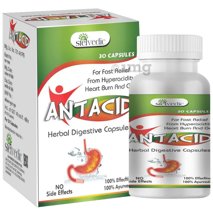 Stelvedic Antaacid Herbal Digestive Capsule