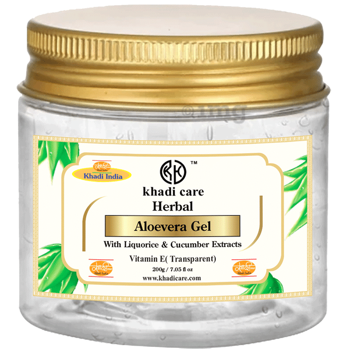 Khadi Care Herbal Aloevera Gel Transparent