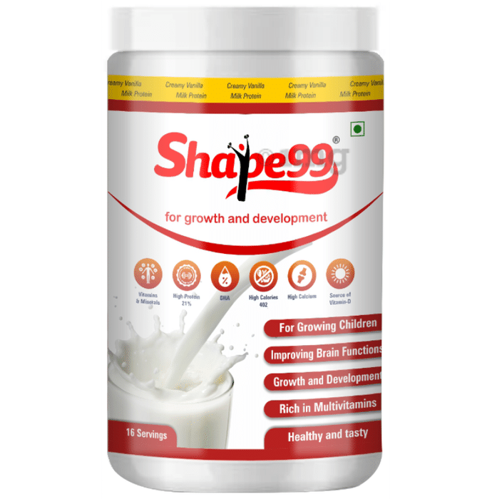 Shape99 Milk Protein for Growth and Development Creamy Vanilla