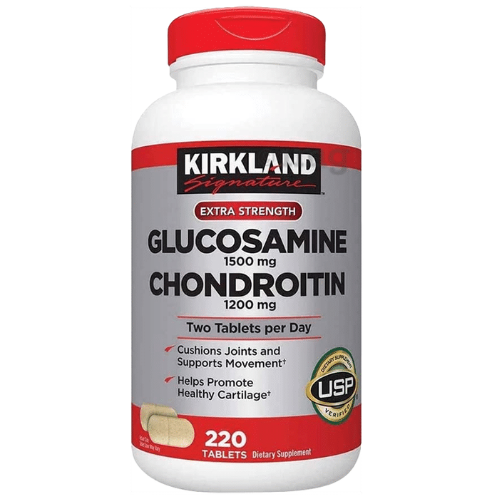Kirkland Signature Glucosamine 1500mg Chondroitin 1200mg Tablet
