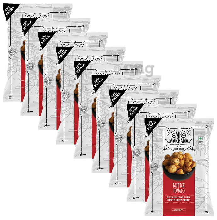 Mr Makhana Butter Tomato (25gm Each)