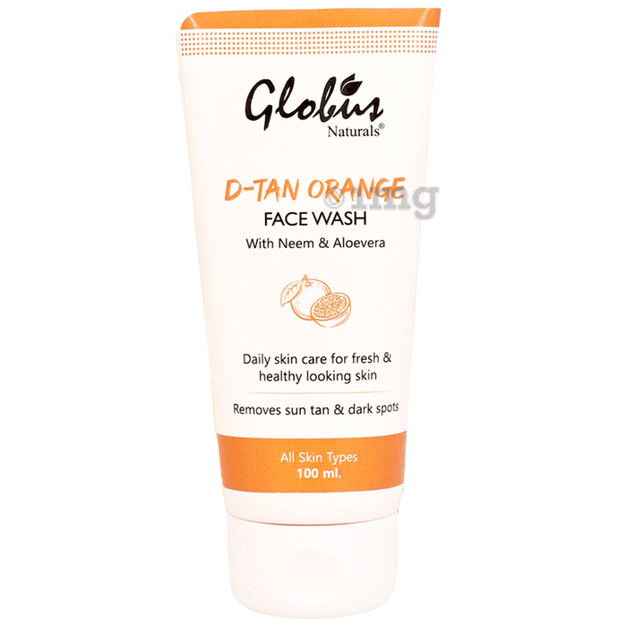 Globus Naturals D-Tan Orange Face Wash