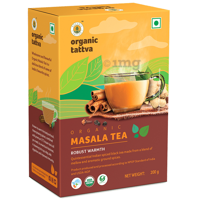 Organic Tattva Organic Tea bag (10g Each) Masala Tea