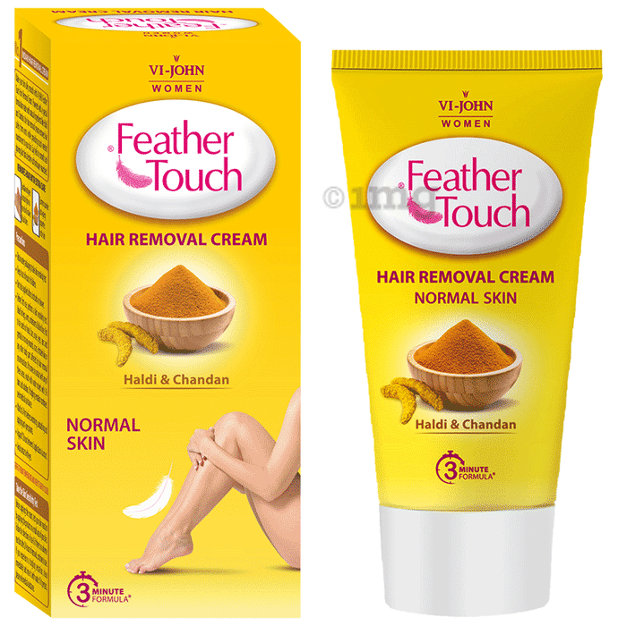 Vi-John Feather Touch Hair Removal Cream Haldi & Chandan