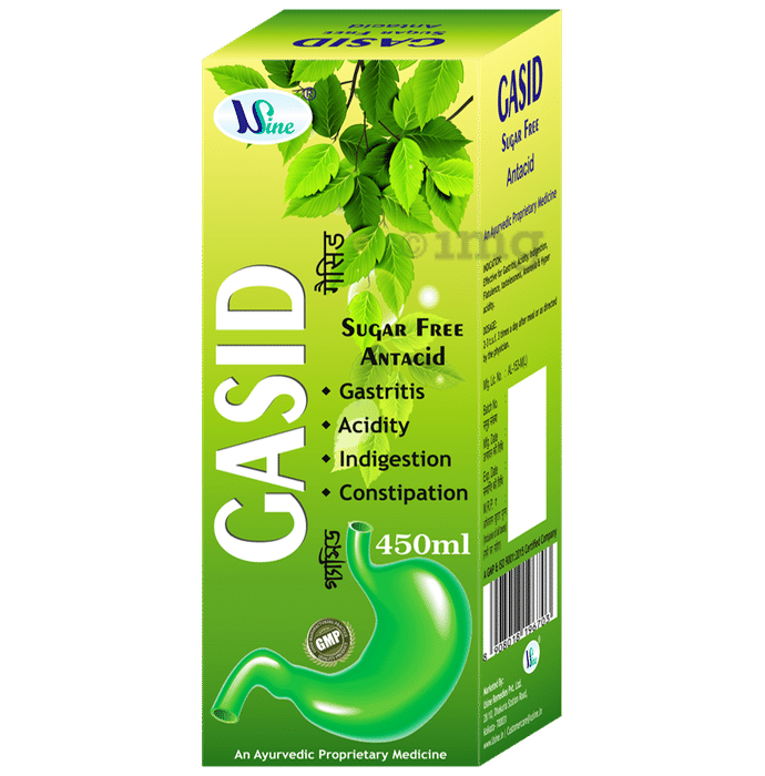 Usine Gasid Antacid Syrup Sugar Free: Buy bottle of 450 0 ml Syrup at Usine Gasid Antacid Syrup Sugar Free: Buy bottle of 450 0 ml Syrup at