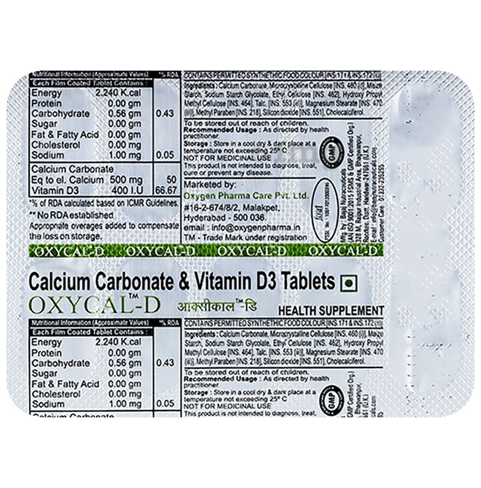 Oxycal-D Tablet