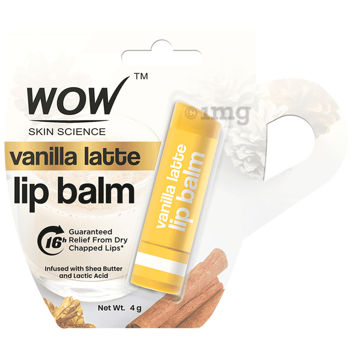 WOW Life Science Vanilla Latte Lip Balm
