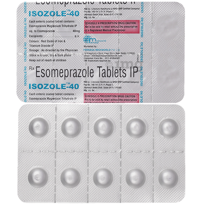 Isozole 40 Tablet