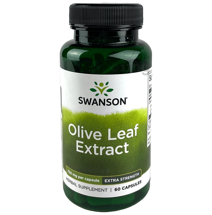 Swanson  Olive Leaf Extract 750mg Capsule