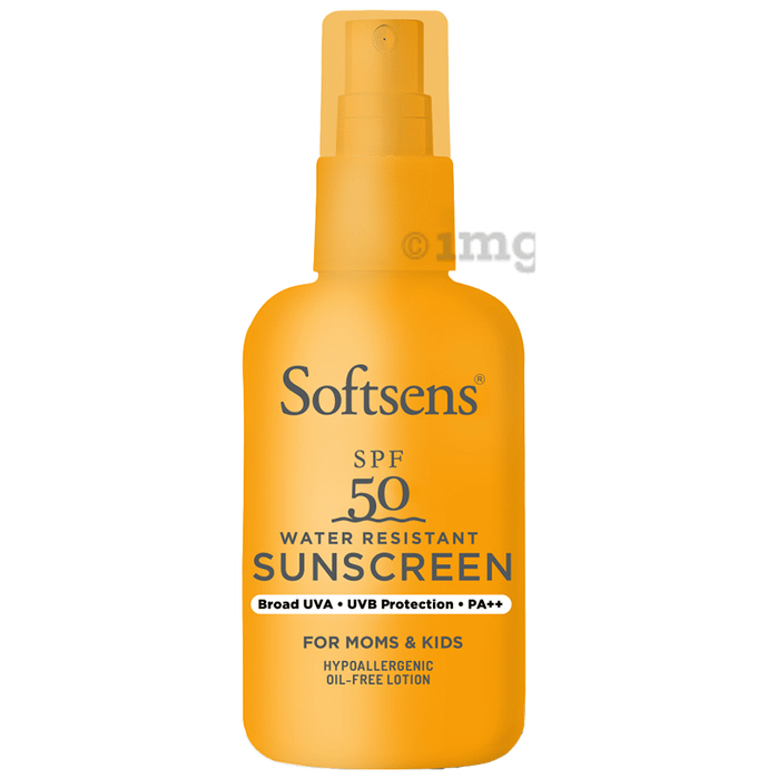 Softsens Water Resistant Sunscreen Lotion SPF 50