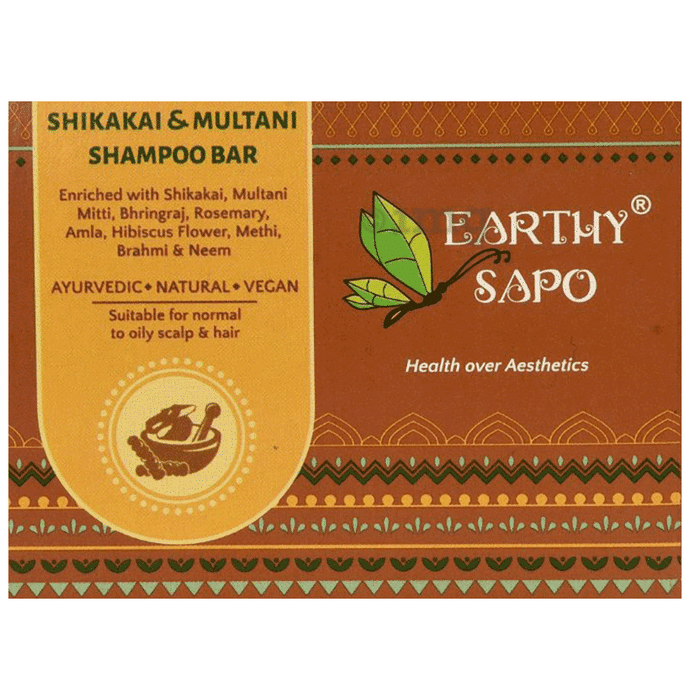 Earthy Sapo Shikakai & Multani Shampoo Bar