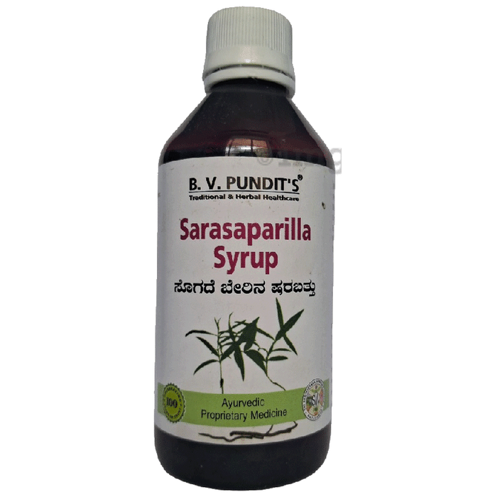 B. V. Pundit's Sarasaparilla Syrup