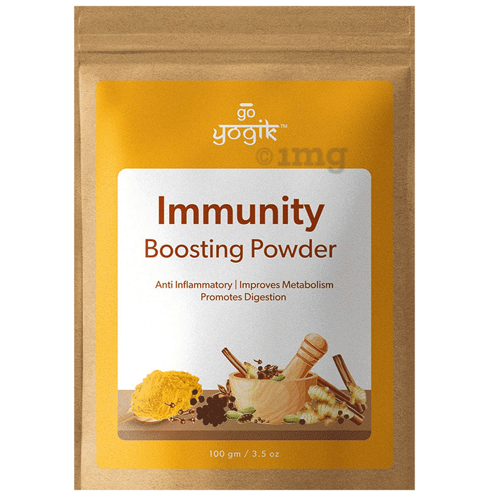 Go Yogik Immunity Boosting Herbal Powder of 9 Super Spices