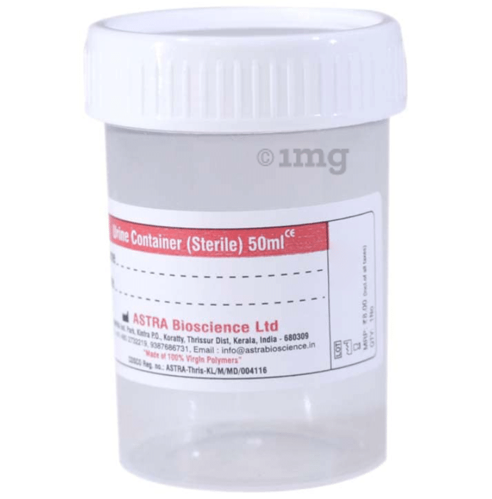 Thyrocare Urine Sample Container
