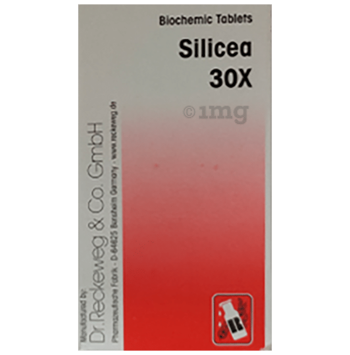 Dr Reckeweg &Co.gmbH Silicea (20gm Each) Biochemic Tablet 30X