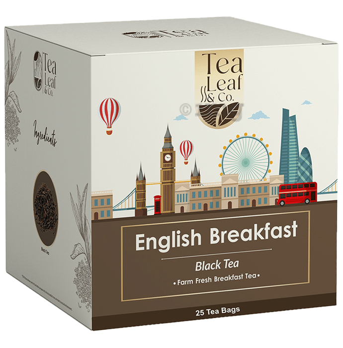 Tea Leaf & Co English Breakfast Black Tea (1.8gm Each)