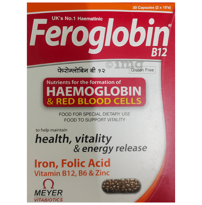 Feroglobin B12 Capsule SR Gluten Free