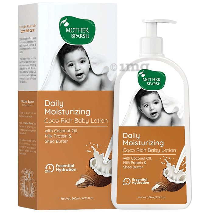 Mother Sparsh Daily Moisturizing Coco Rich Baby Lotion