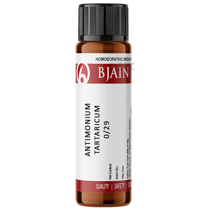 Bjain Antimonium Tartaricum Globules 0/30 LM