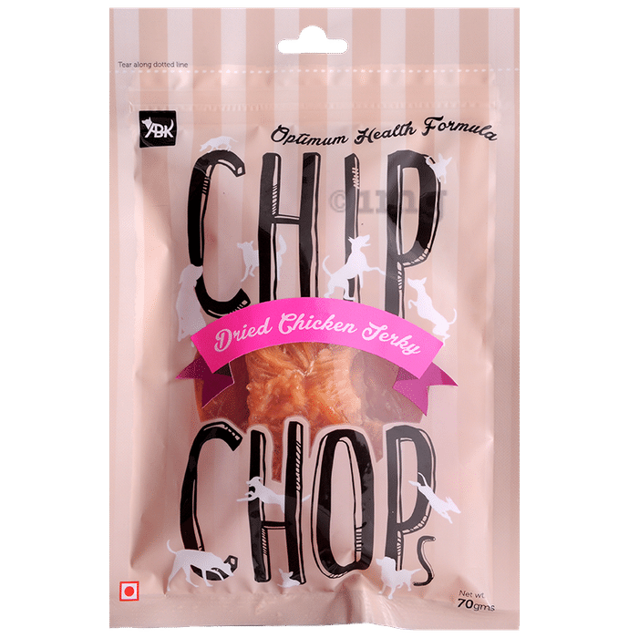 Chip Chops Dried Chicken Jerky (140gm Each)