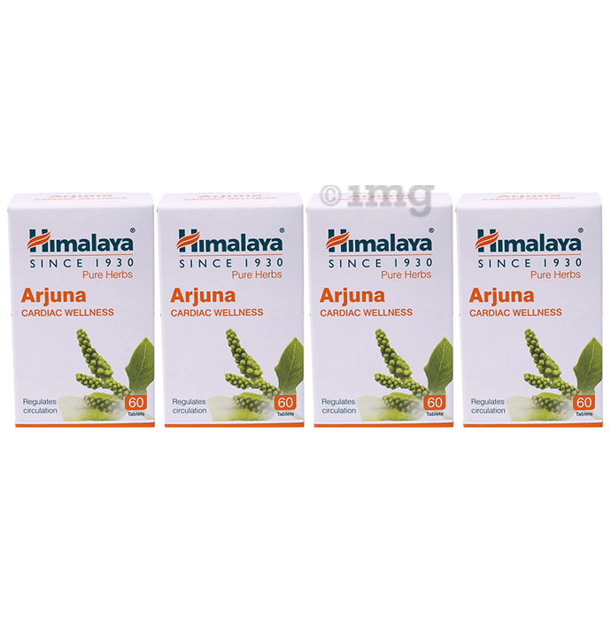 Himalaya Wellness Pure Herbs Arjuna Cardiac Wellness Tablet (60 Each)