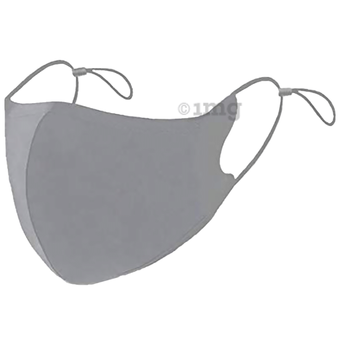 Flexnest The Flexmask Resuable Breathable Mask Grey: Buy packet of 1.0 ...
