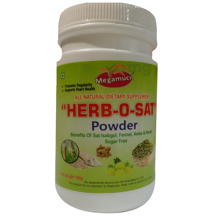 Megamucil Herb-O-Sat Powder Sugar Free