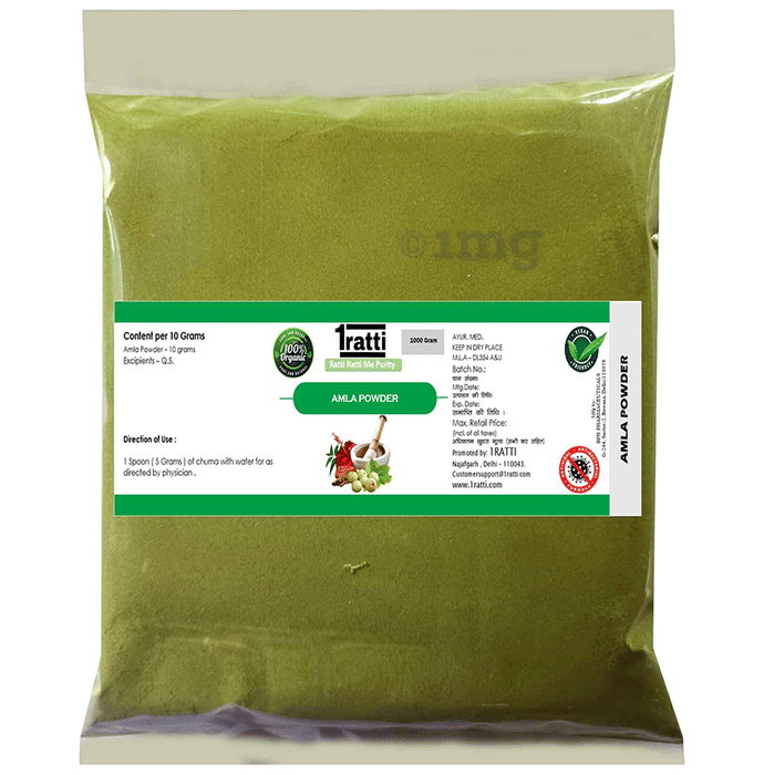 1ratti Amla Powder (1000gm Each)