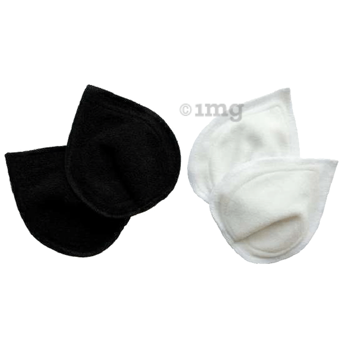 Safepad Breast Pad Black & White