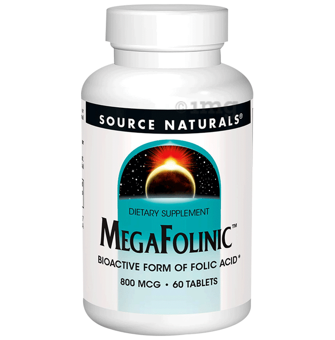 Source Naturals  MegaFolinic Tablet