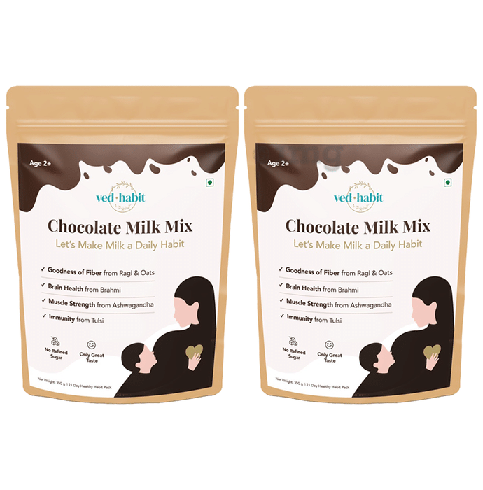 Vedhabit Chocoloate Milk Mix (350gm Each)