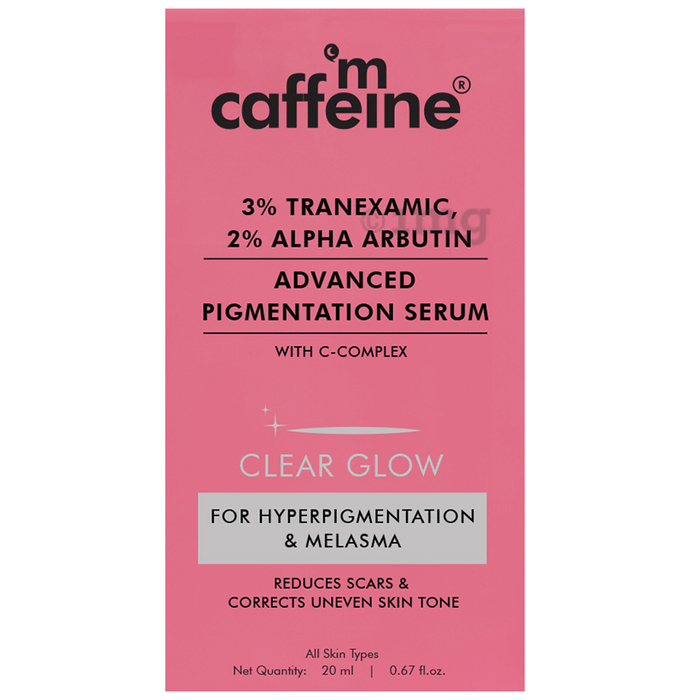 mCaffeine 3% Tranexamic,2% Alpha Arbutin Advanced Pigmentation Serum