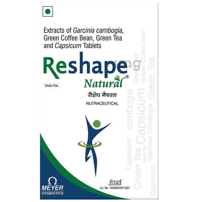 Reshape Natural Gluten Free Tablet | Supports Weight Management