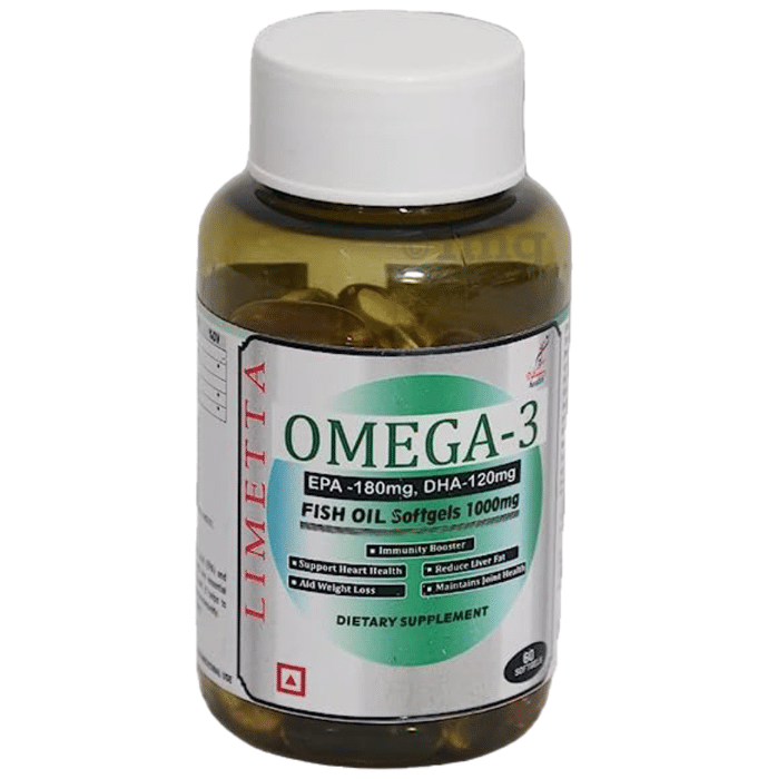 Limetta Omega-3 Soft Gelatin Capsule
