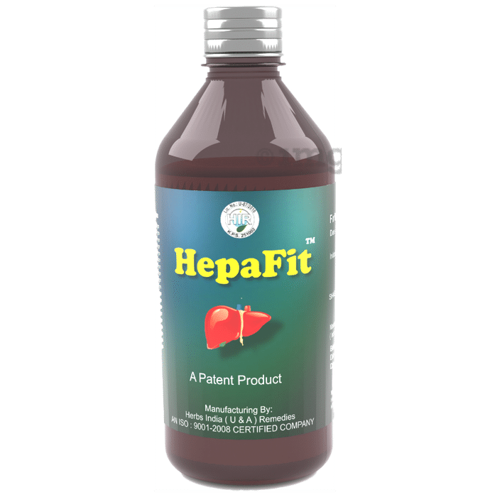 Herbs India Remedies Hepafit Syrup