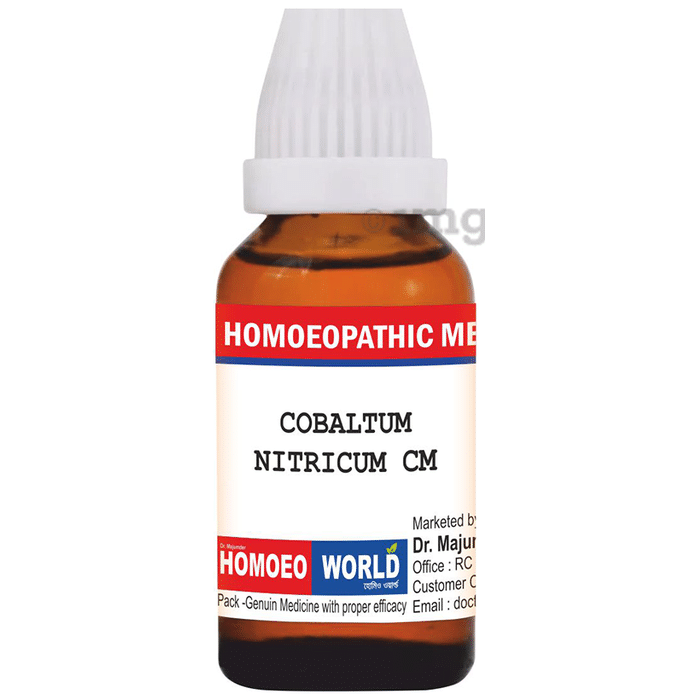 Dr. Majumder Homeo World Cobaltum Nitricum Dilution(30ml Each) CM