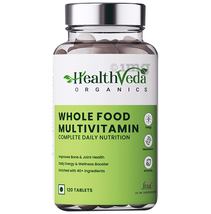 Health Veda Organics Whole Food Multivitamin Tablet