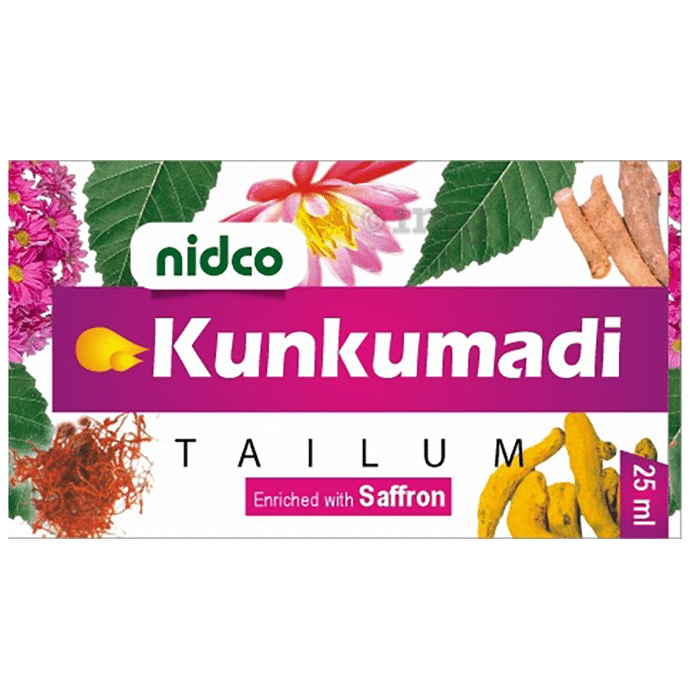 Nidco Kunkumadi Tailum Enriched with Saffron