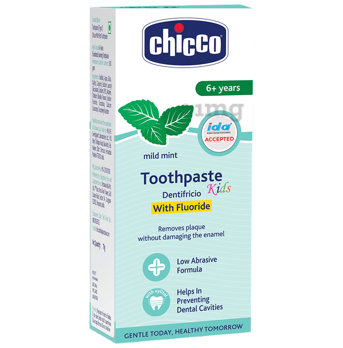 Chicco Kids Toothpaste for 6+ Years Mild Mint