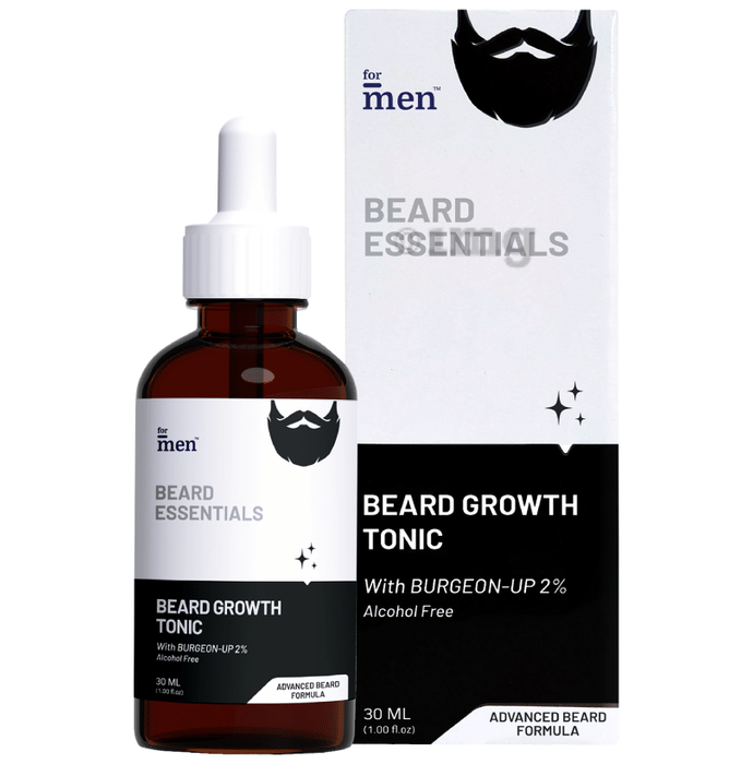ForMen Beard Essential Beard Growth Tonic with Burgeon Up 2%