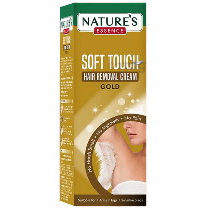 Nature's Essence Soft Touch Hair Removal Cream Gold